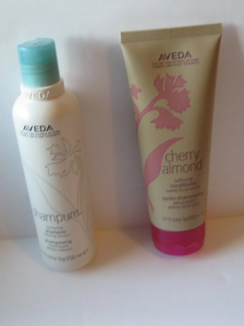 Aveda Shampure Shampoo + Cherry Almond Conditioner